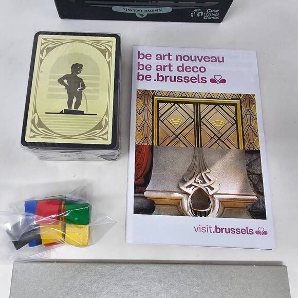 BRUXELLES 1897 CARD BOARD GAME ENGLISH EDITION MISSING RULEBOOK OTHERWISE MINT - Picture 3 of 7